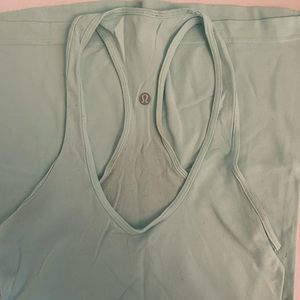 Cool racerback light blue